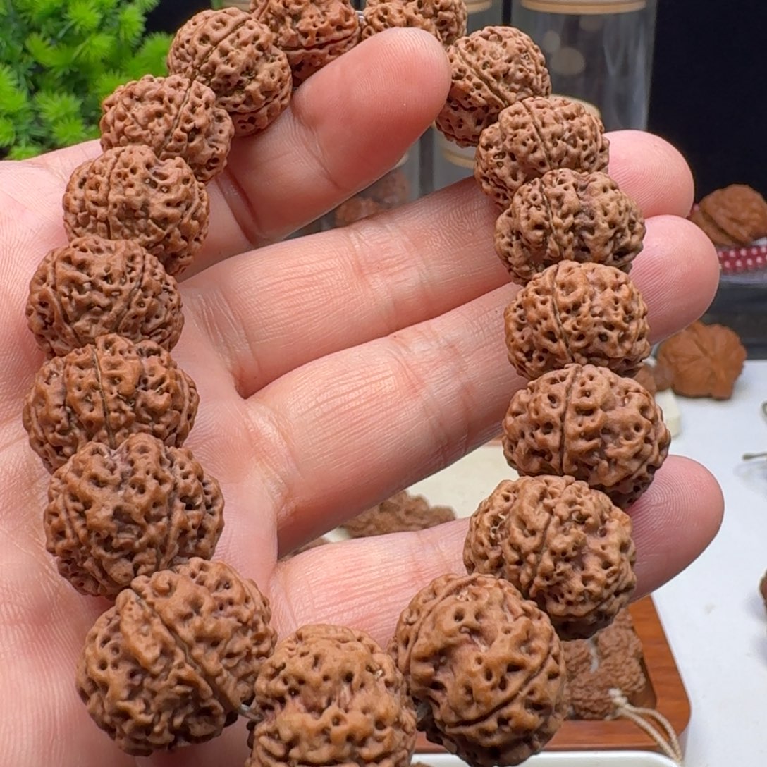 放***！金刚菩提手串梅花双龙