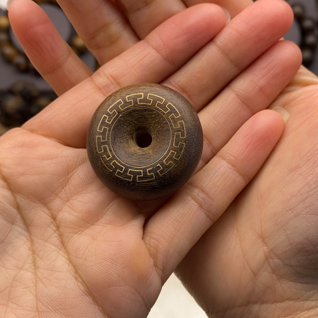 沉香吊坠土**瓜越南芽庄白棋