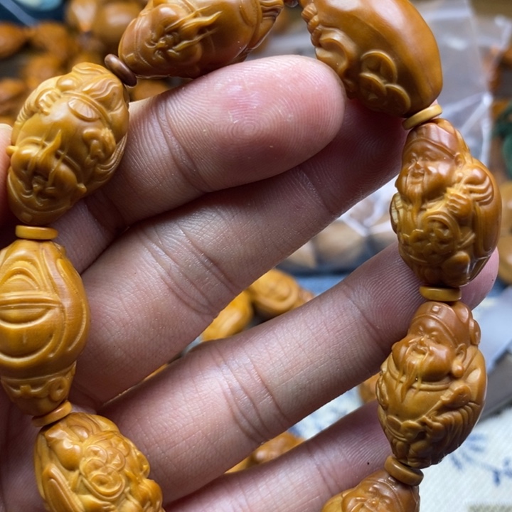 手串/手链橄榄核橄榄核雕工艺手串
