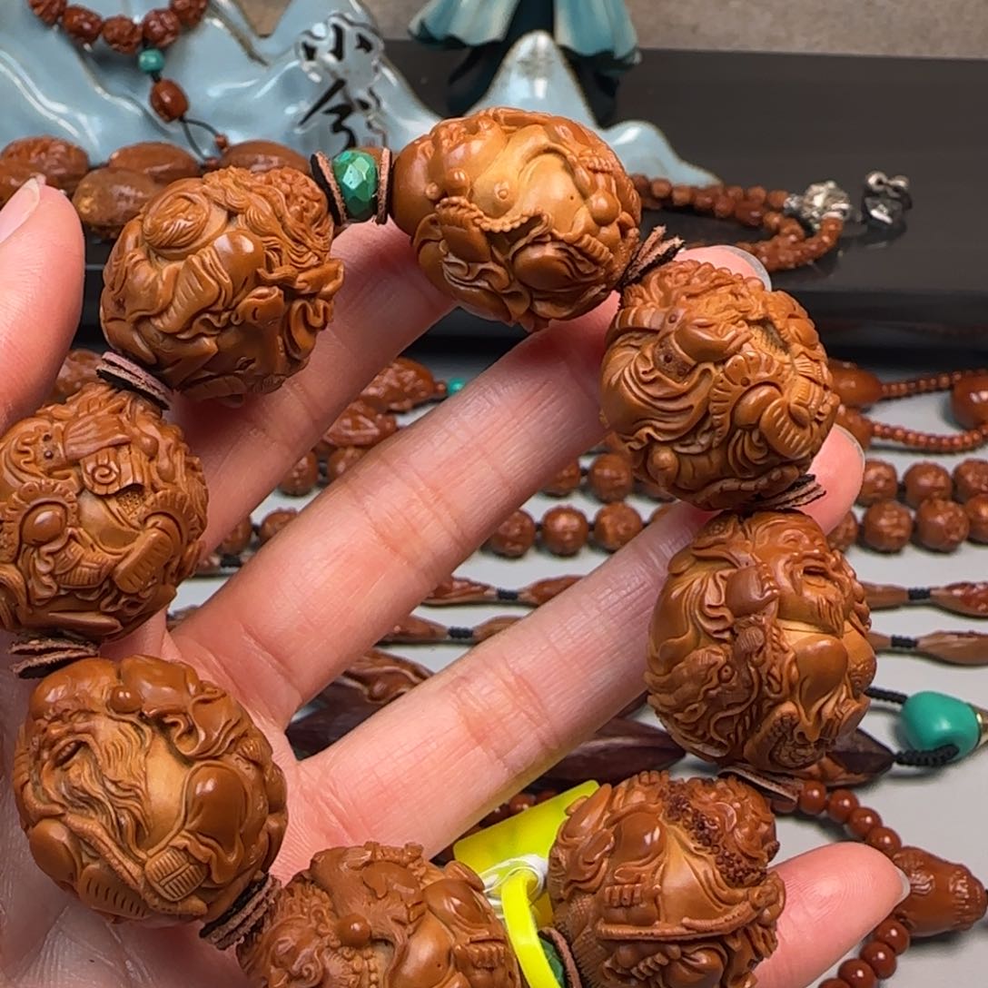 橄榄核手串/手链2.5尺寸群仙手串