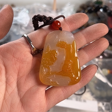 吊坠滴血莲花菩提