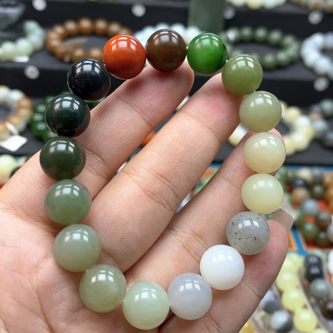 和田玉未镶嵌珠宝奇石Q卡12多宝