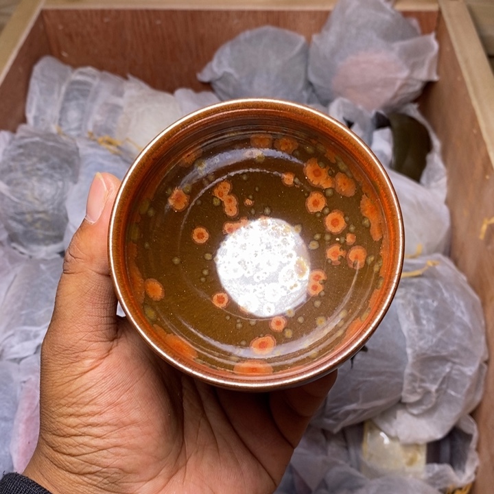 茶盏建盏喝茶主人杯茶杯