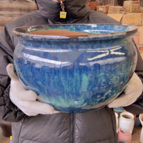 紫砂花盆高20口31————-