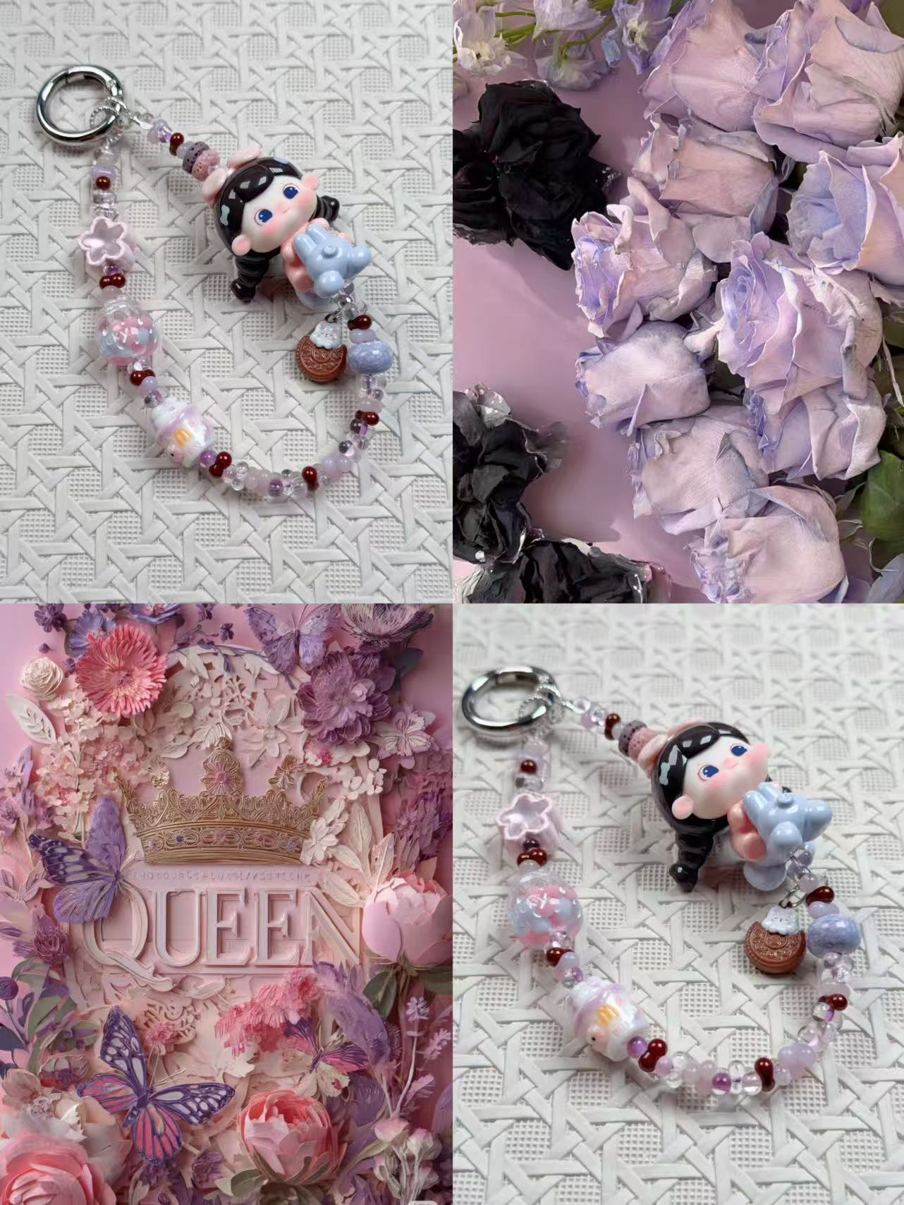 B066［香芋奶酪］手机链