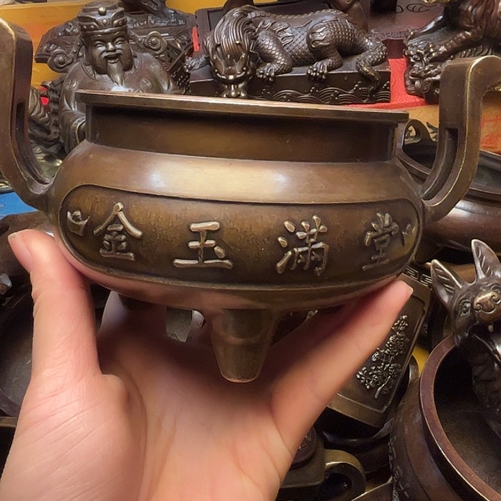 精美铜器摆件下单