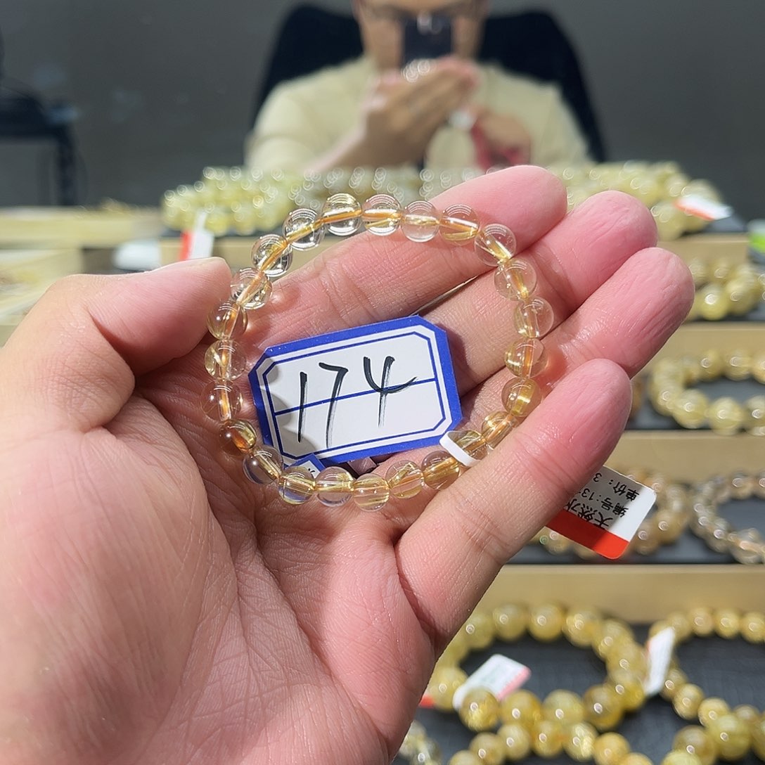 水晶手链未镶嵌菠*菠晶莹剔透