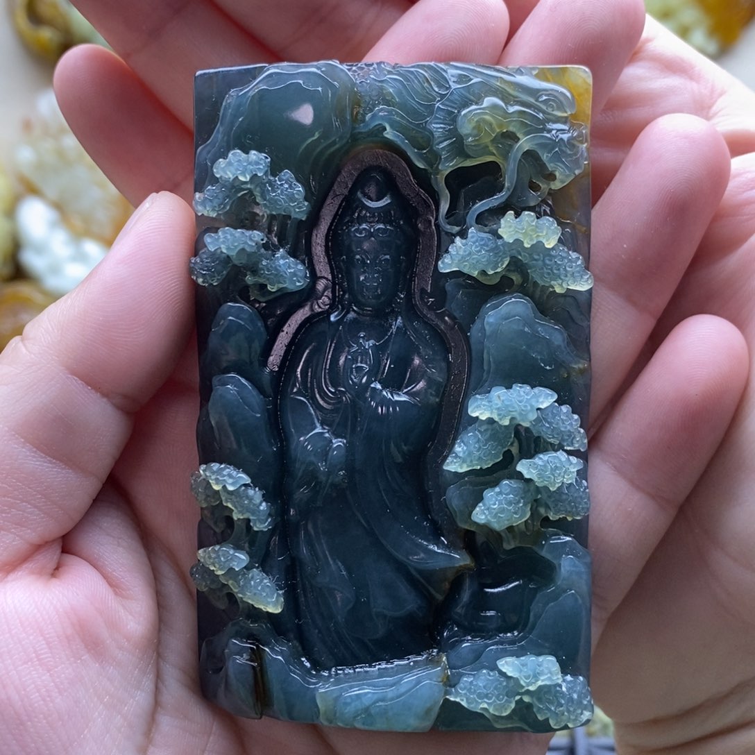 【闪购商品】岫玉颈饰未镶嵌D****y观音