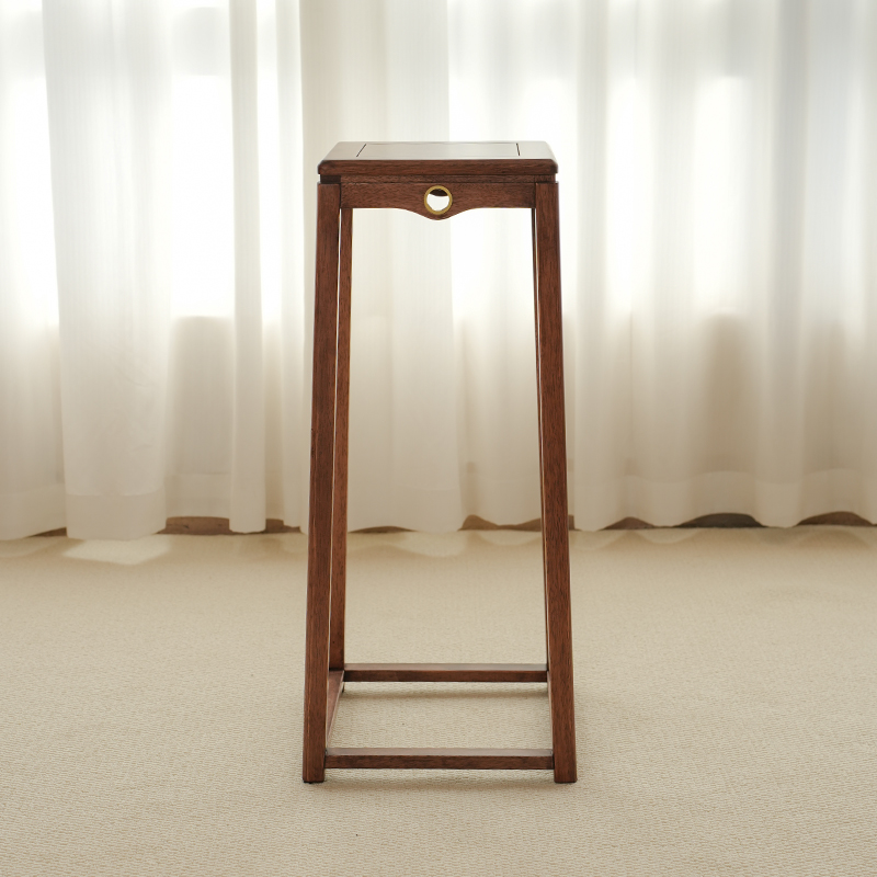 茶木人生【空谷花架】新中式花架花几实木架子置物架花架