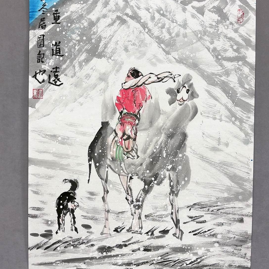 国画国画纯手绘作品请放心去藏