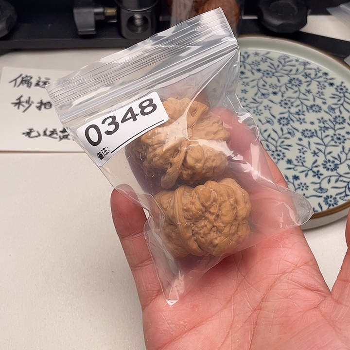 文玩核桃把件爱**犟43蛤蟆0348
