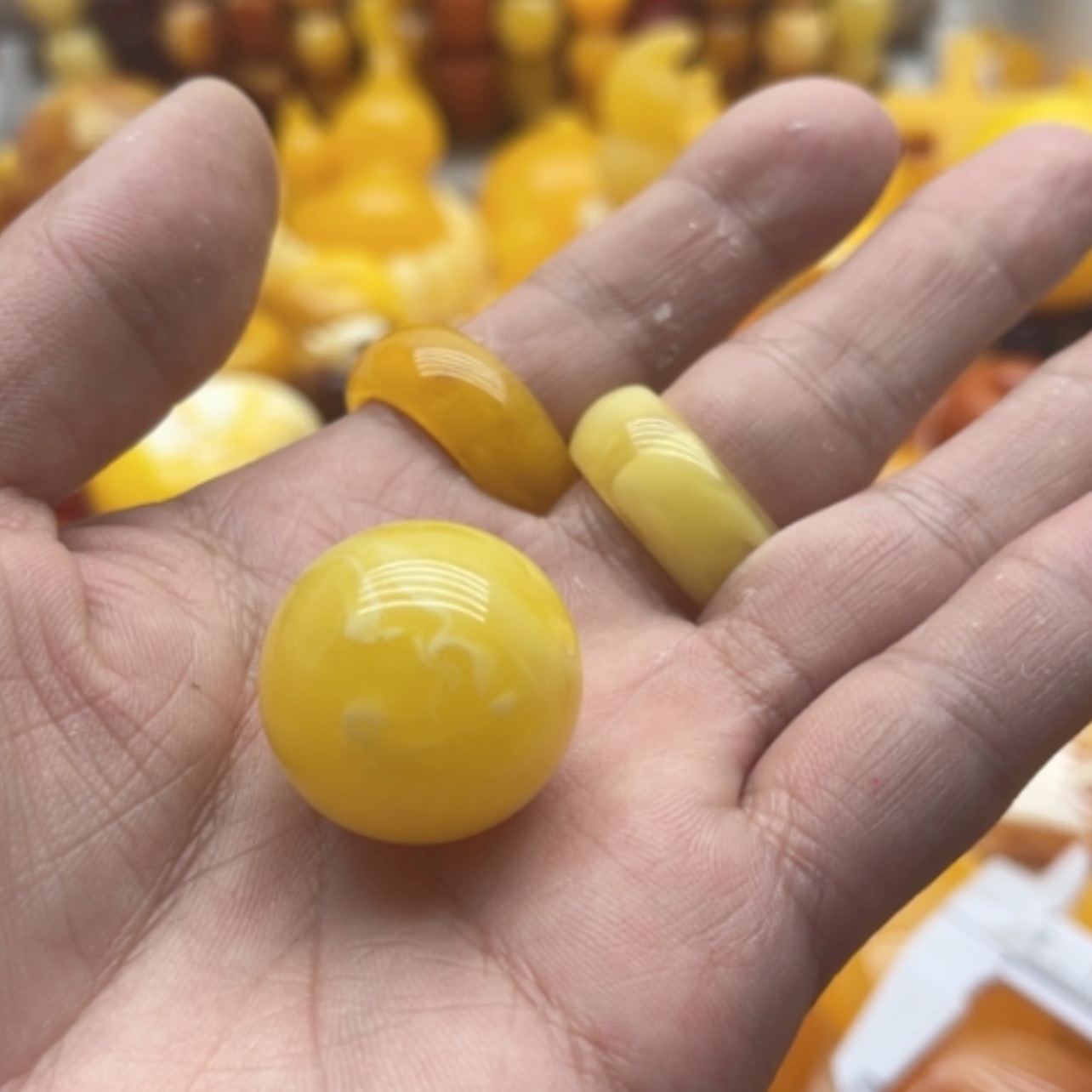 【闪购商品】树脂制品孝手串单珠卡25