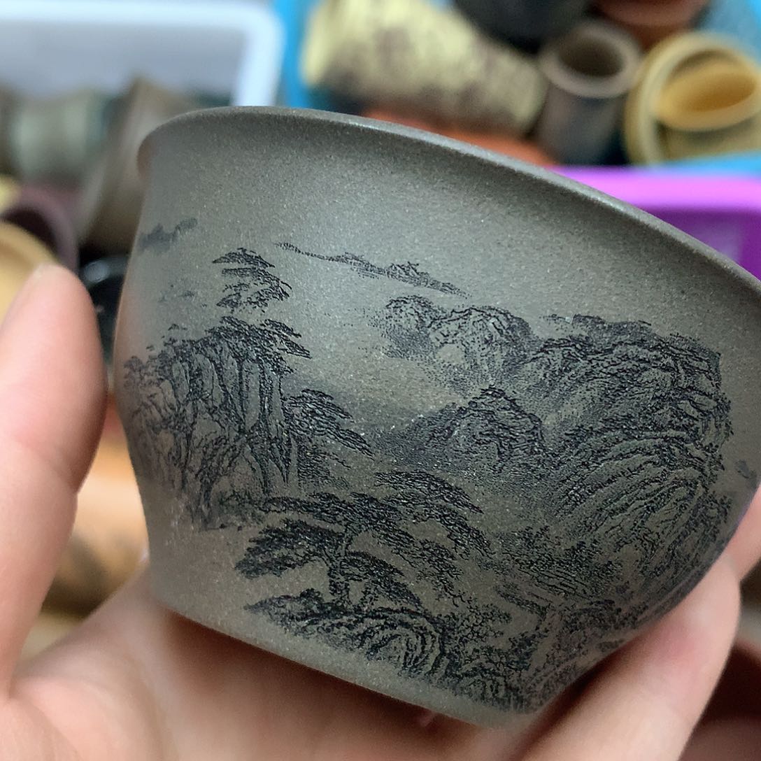 紫砂茶杯宜兴紫砂茶器