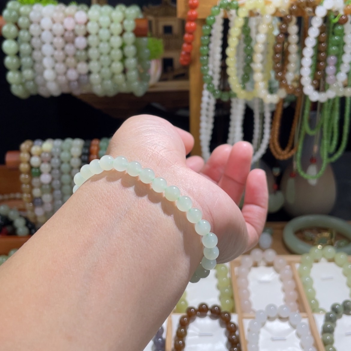 【闪购商品】和田玉手串未镶嵌