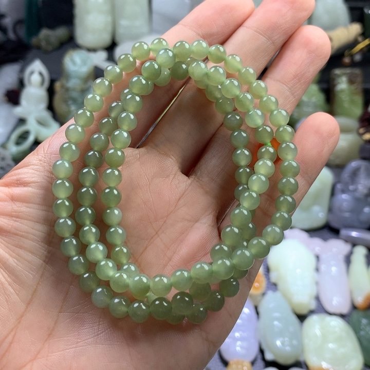 颐***与和田玉未镶嵌颈饰