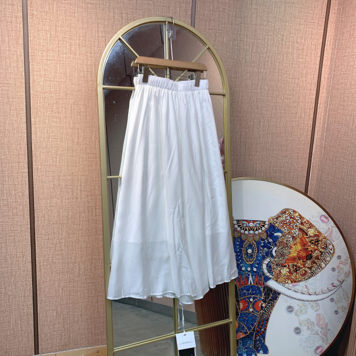 BL479孕妇白色半身裙90-115