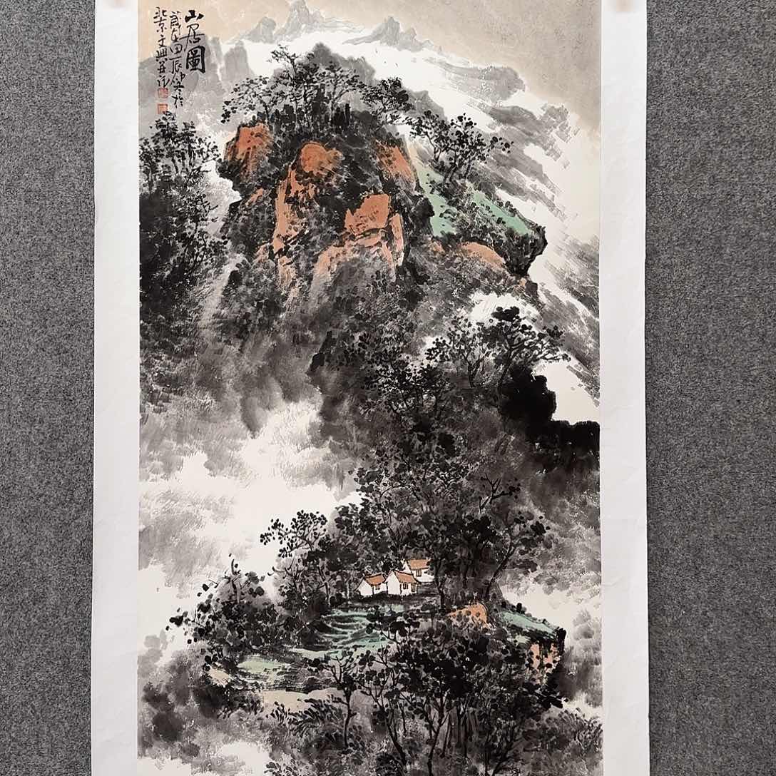 国画丰文兴老师手绘作品