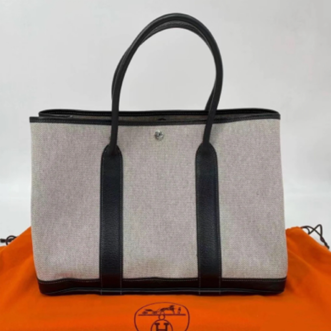 95新 Hermes/爱马仕 Hermes/爱马仕花园底长36。972976熊猫配色