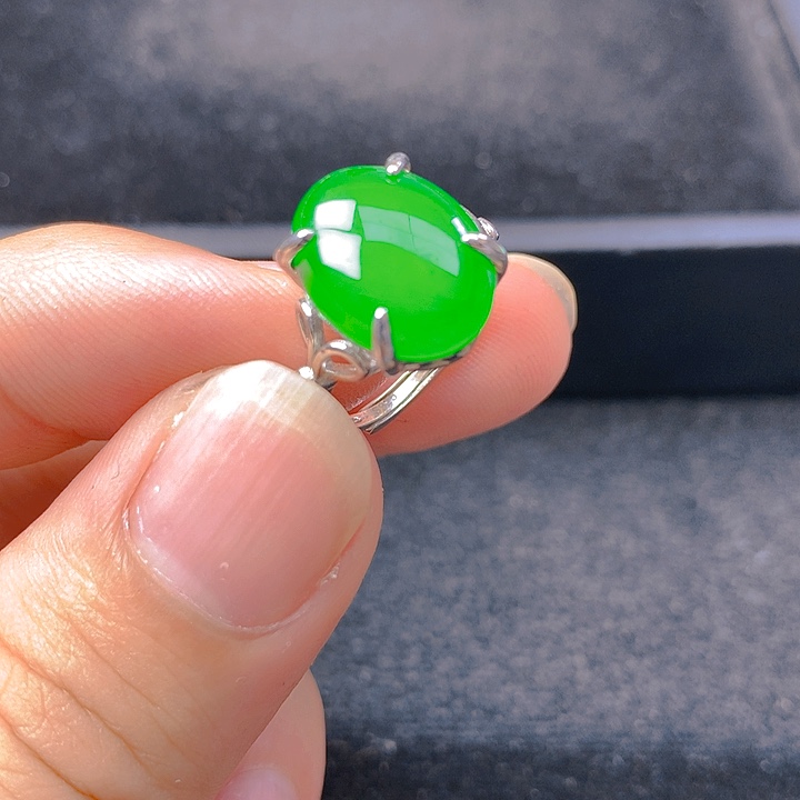 【闪购商品】翡翠银S925镶嵌颈饰翡翠