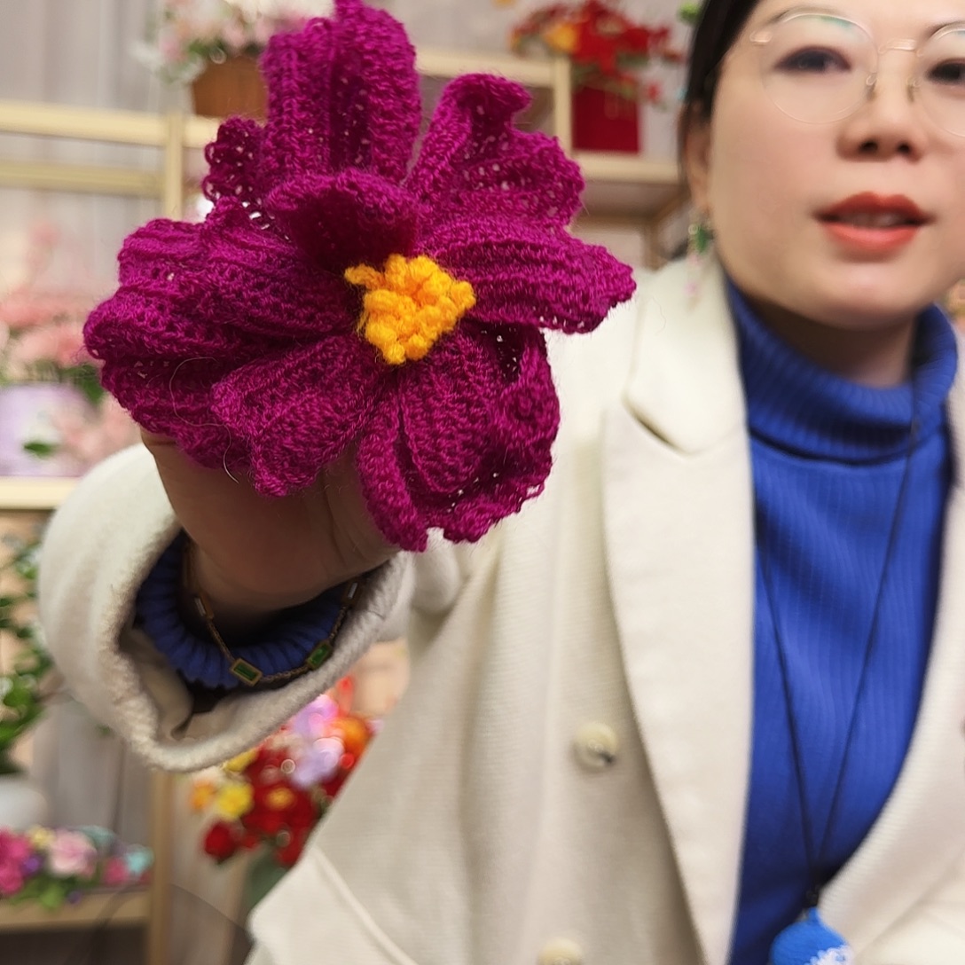 手工钩织设计发绳