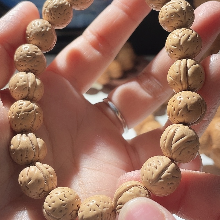 桃核吊坠桃核手串野生2