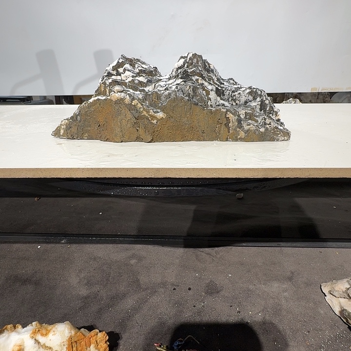 石头宣石意境山水