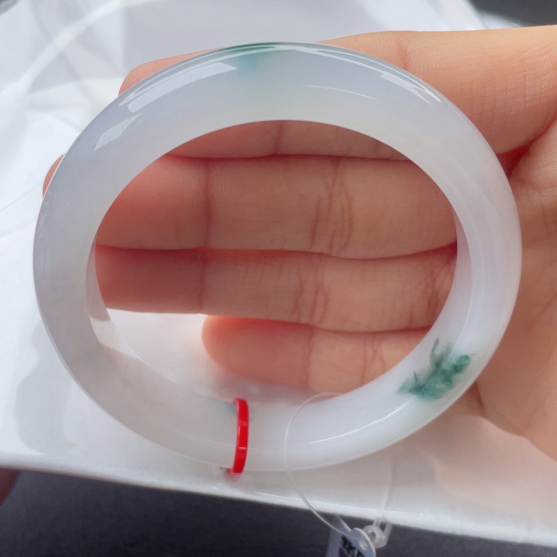 翡翠手镯未镶嵌5354圈