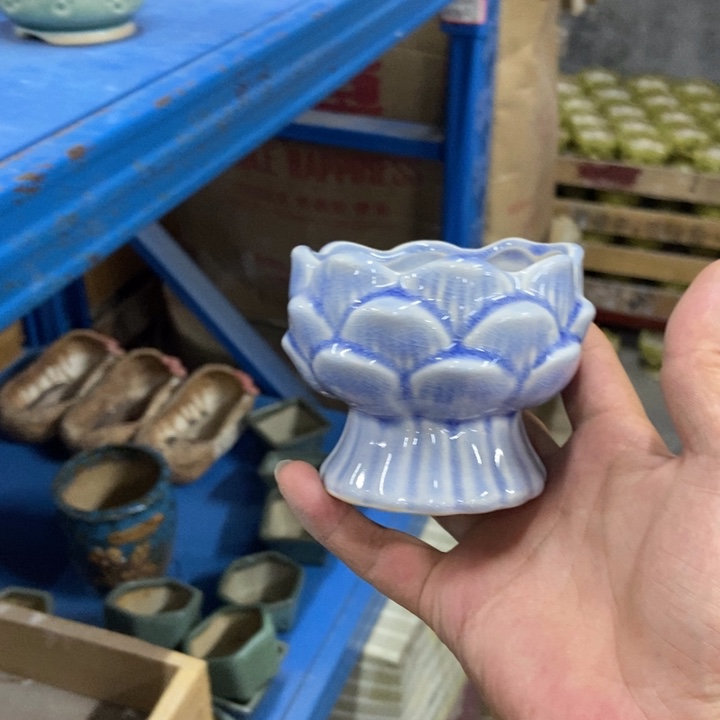 花盆单场满9.9发货8*7蓝紫