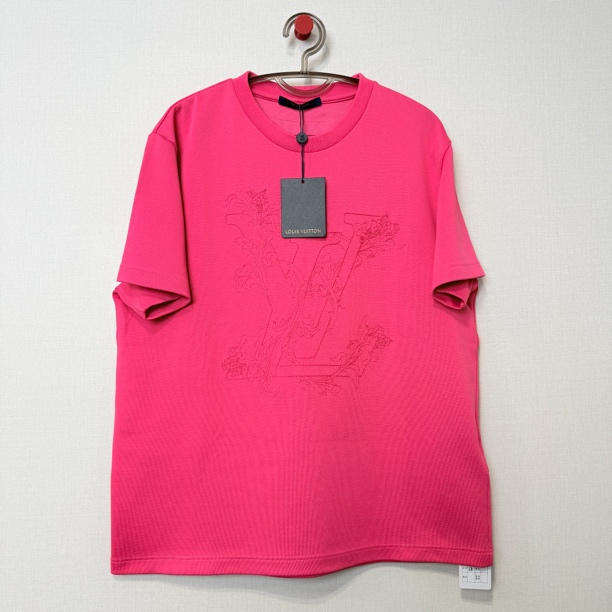 未使用 LouisVuitton/路易威登 刺绣logo短袖/L/编号12090