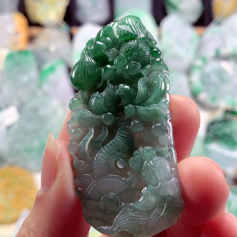 【闪购商品】翡翠吊坠(不含链)未镶嵌