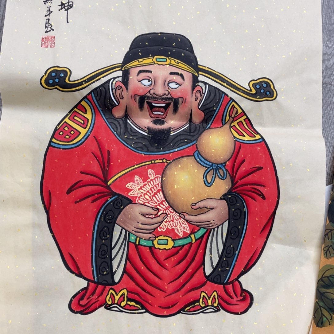 国画张松平老师作品欣赏