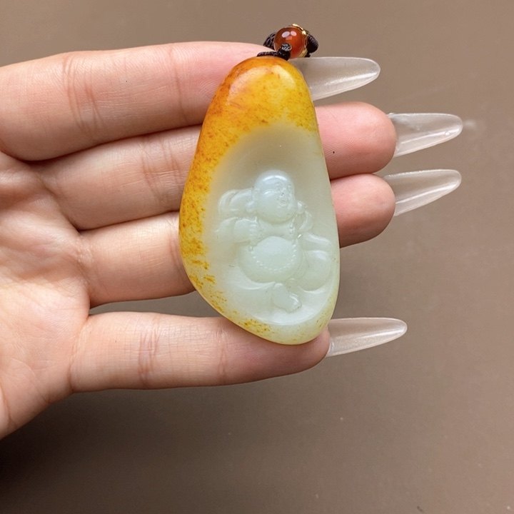 和田玉挂件未镶嵌G