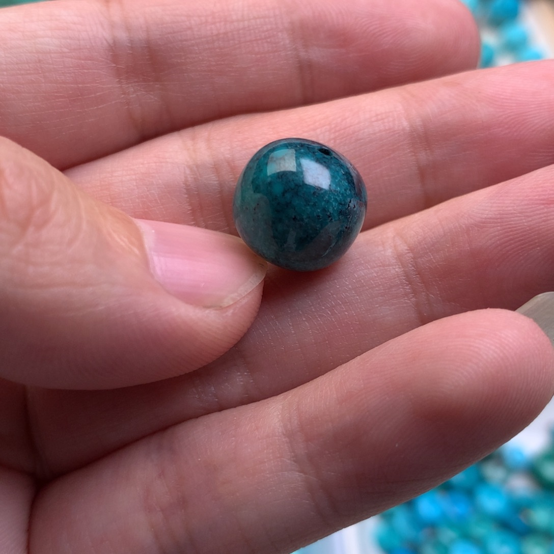 绿松石珠宝半成品未镶嵌