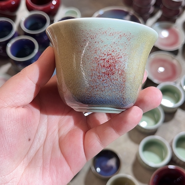 摆件陶钧窑茶器钧窑茶器