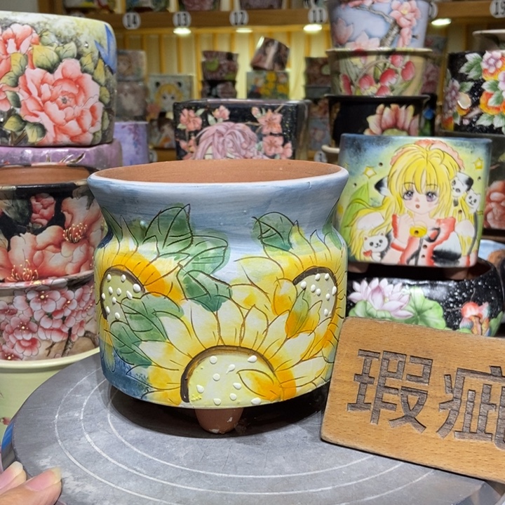 景德镇艺术手绘作品