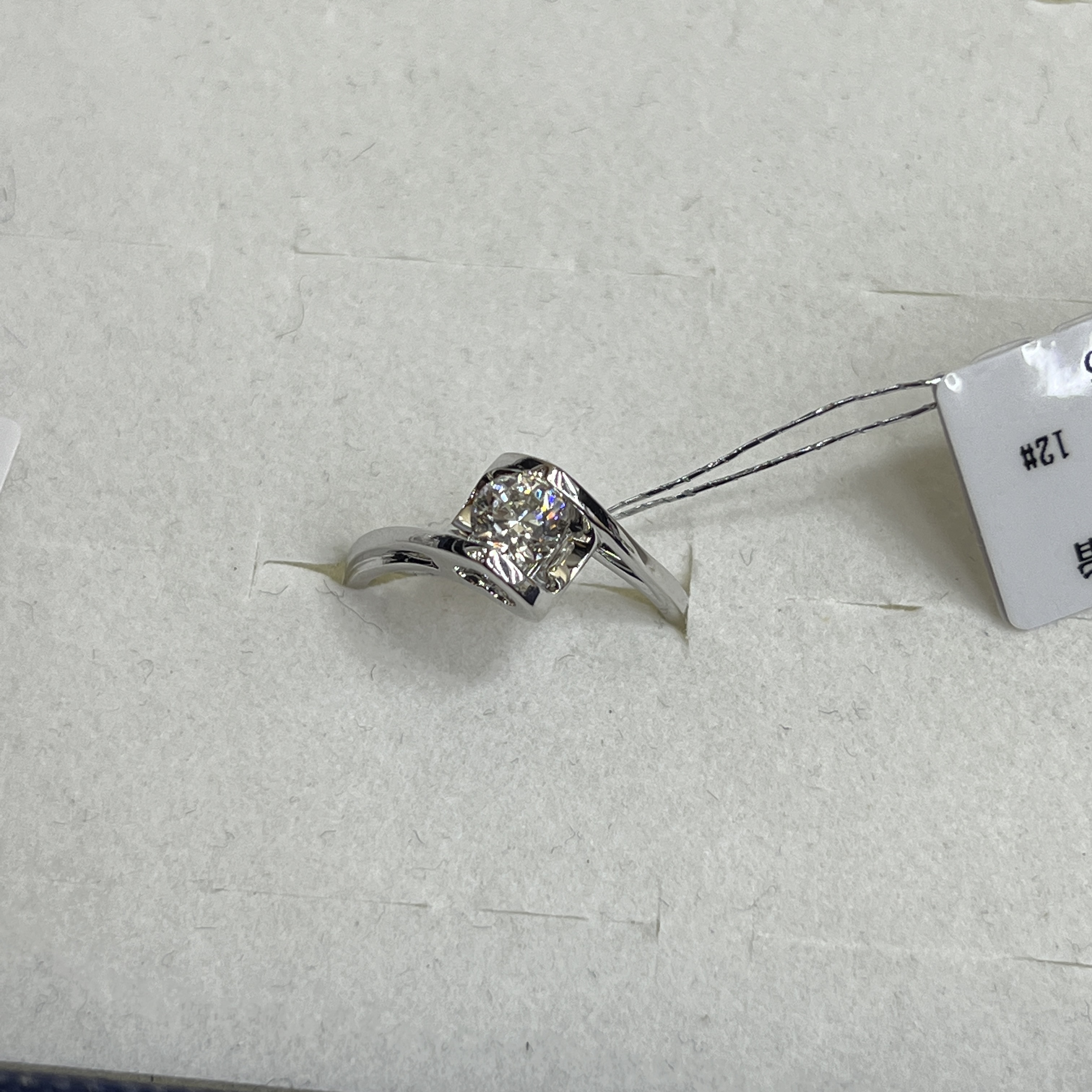 【珠宝厂长】约50分天然钻石固定戒圈 可选圈口