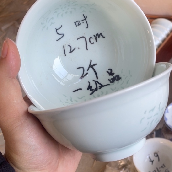 碗瓷景德镇高温细白瓷餐具