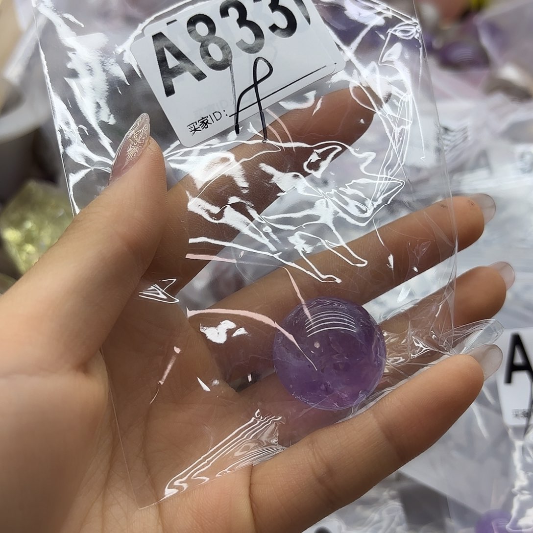 K***O紫晶珠宝半成品未镶嵌833