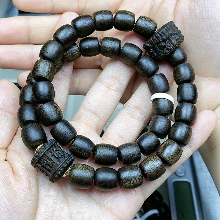 手串沉香木爱****李越南芽庄白棋楠定制款