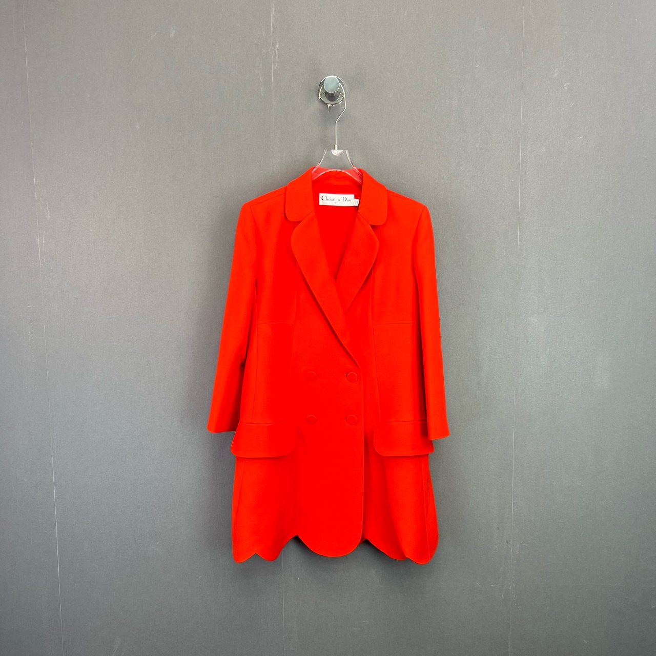 全新未使用 DIOR/迪奥 34码/纯色双排扣休闲西服外套/11404521