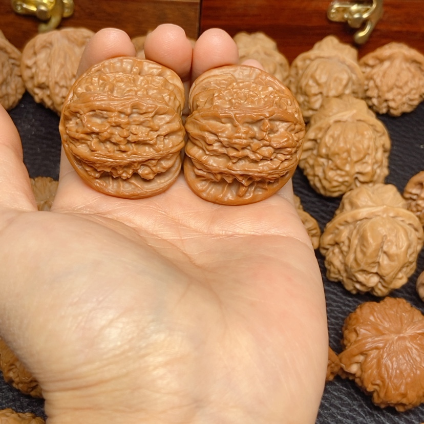 【闪购商品】吊坠文玩核桃糖**少白狮子41