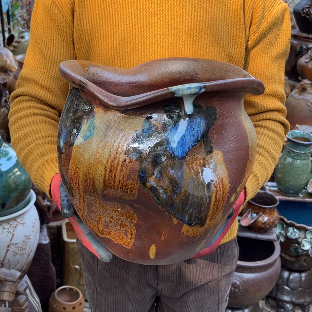 红陶高28口28有孔