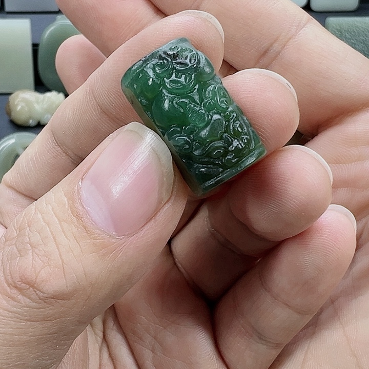 和田玉路路通未镶嵌