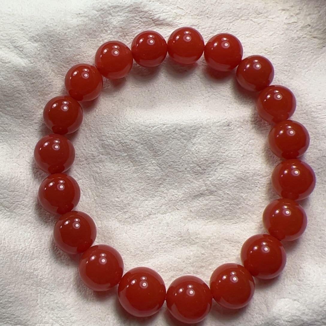 南红玛瑙手串未镶嵌五**安