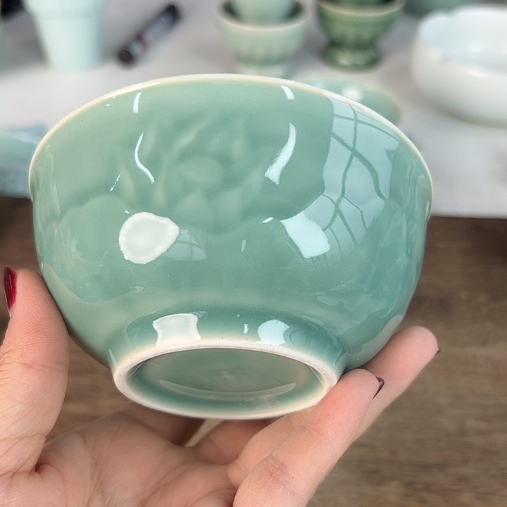 小米茶器龙泉青瓷