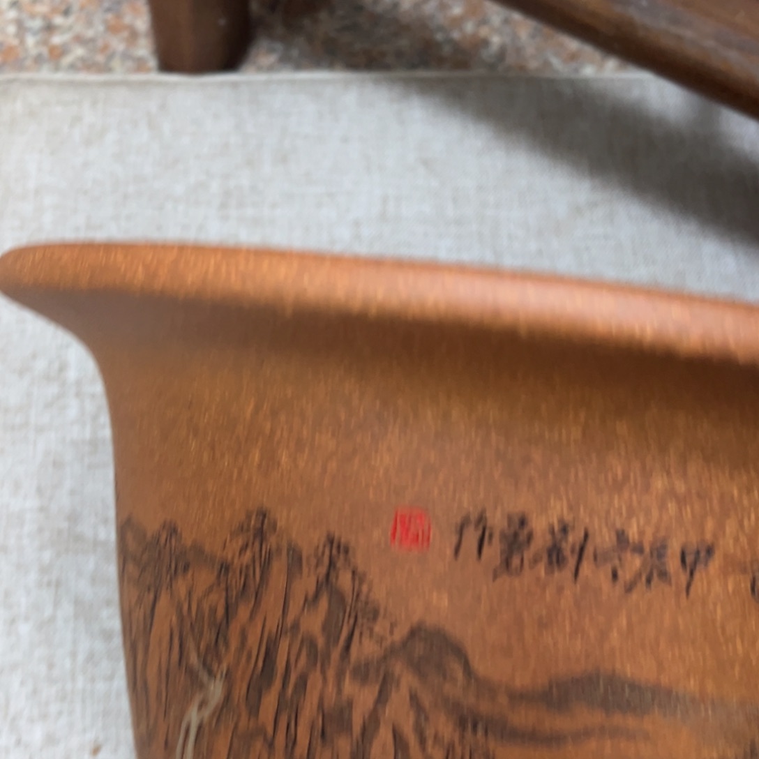 紫砂龚****?高温正宗手工花盆