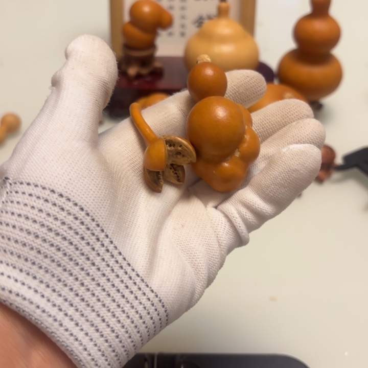 三***咪天然手捻老皮葫芦