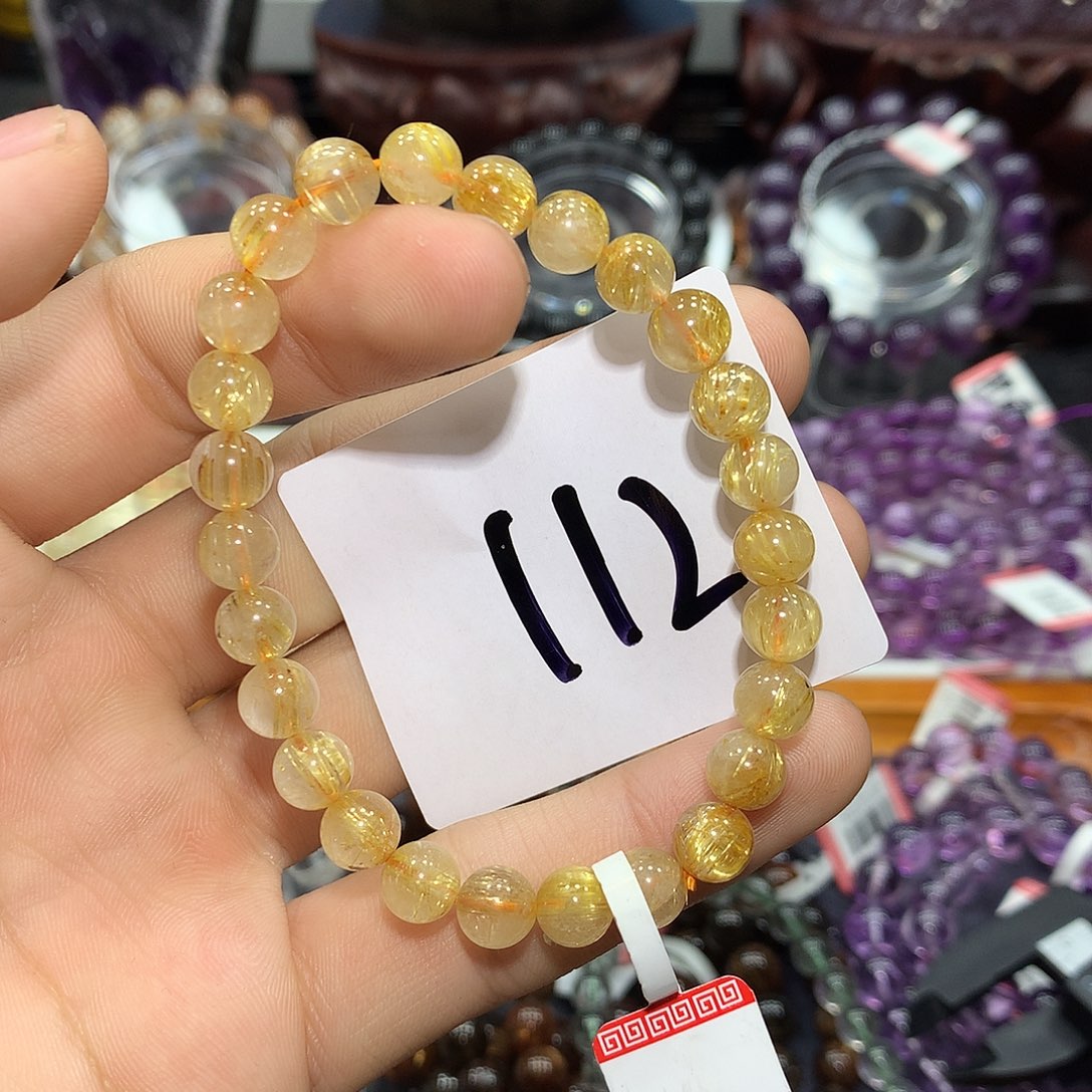 水晶手链未镶嵌天然