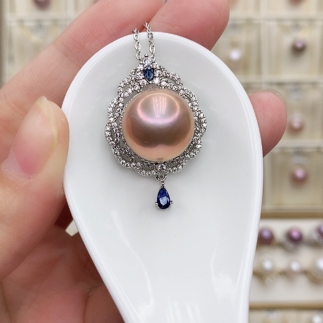 淡水珍珠颈饰合金