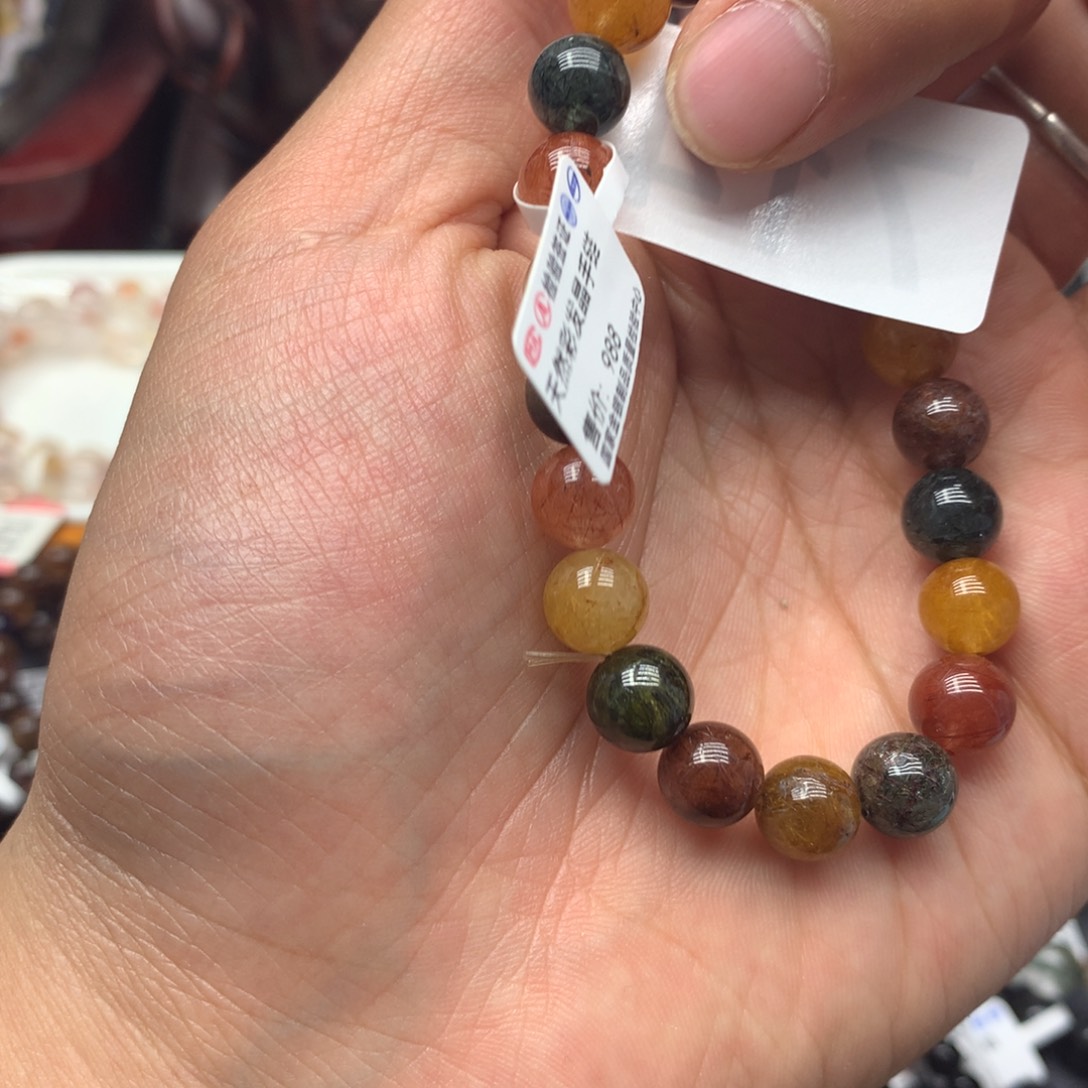 水晶手链未镶嵌天然